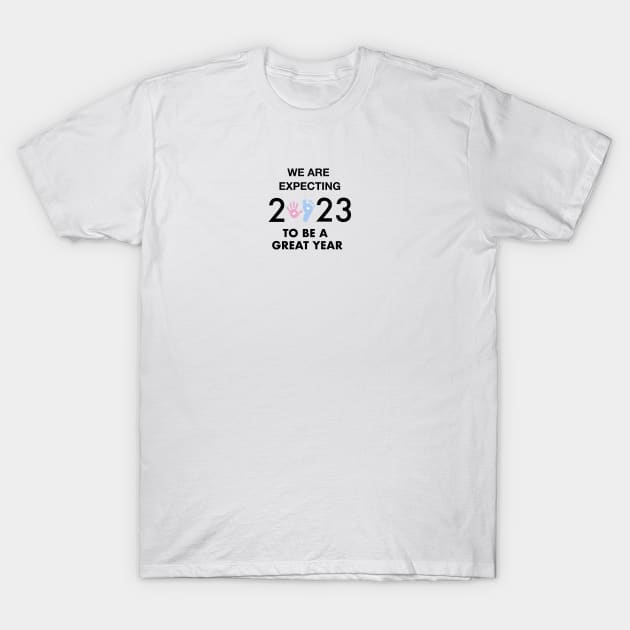 We are expecting 2023 to be a great year T-Shirt by GULSENGUNEL